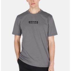 Tricou regular fit cu imprimeu text frontal-BARBATI/IMBRACAMINTE/Tricouri si maiouri-IMBRACAMINTE/Tricouri si maiouri