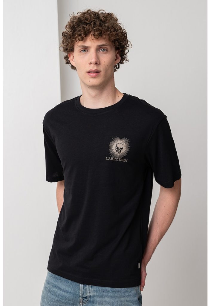 Tricou relaxed-fit din bumbac Tristan-BARBATI/IMBRACAMINTE/Tricouri si maiouri-IMBRACAMINTE/Tricouri si maiouri