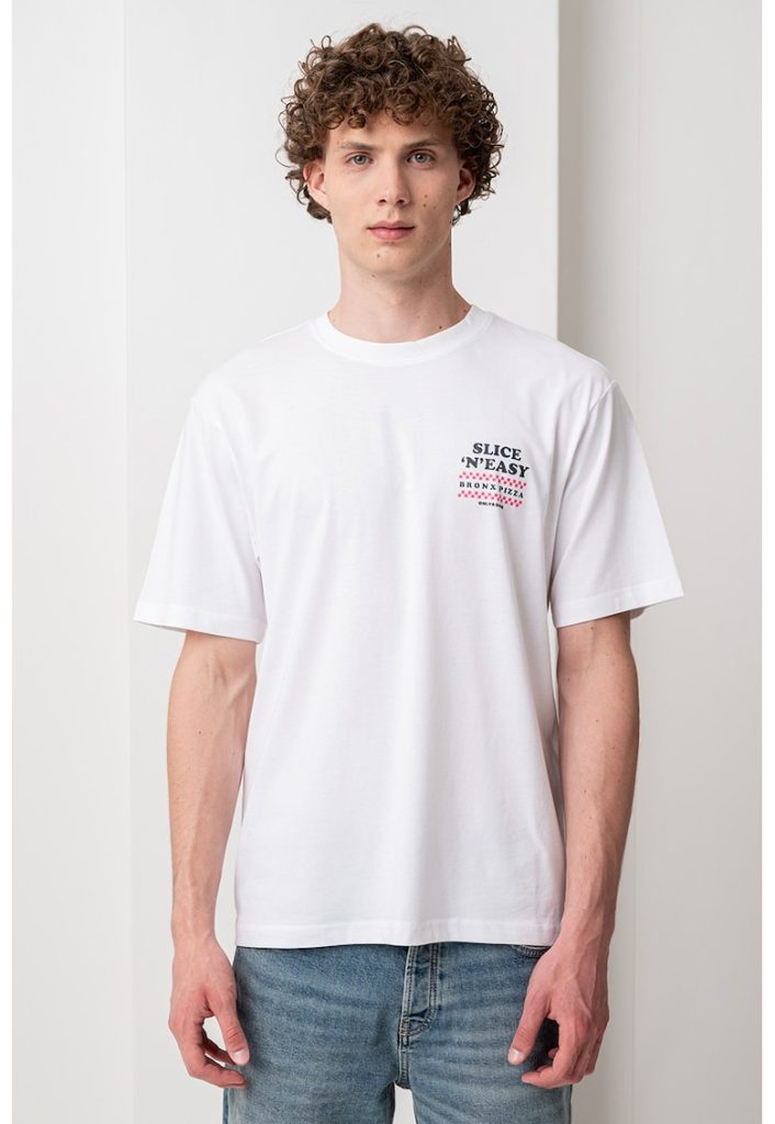 Tricou relaxed-fit din bumbac Tristan-BARBATI/IMBRACAMINTE/Tricouri si maiouri-IMBRACAMINTE/Tricouri si maiouri