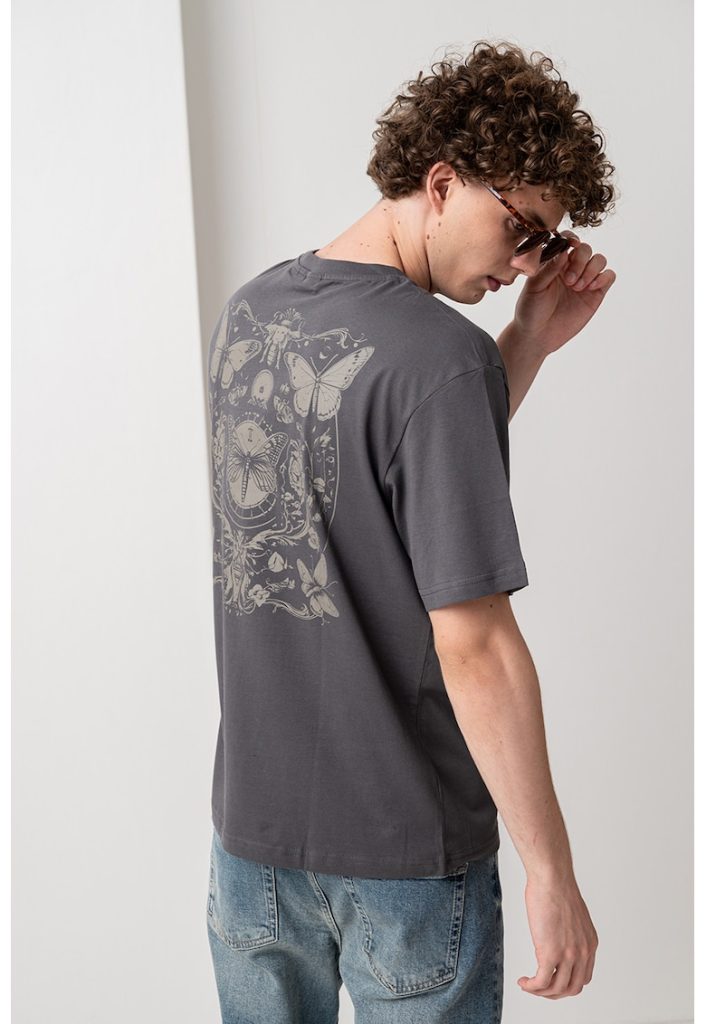 Tricou relaxed-fit din bumbac Tristan-BARBATI/IMBRACAMINTE/Tricouri si maiouri-IMBRACAMINTE/Tricouri si maiouri