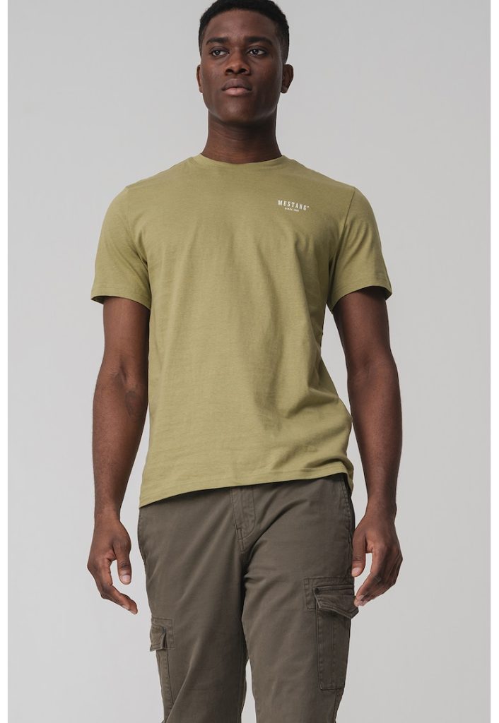 Tricou slim fit cu logo discret Austin-BARBATI/IMBRACAMINTE/Tricouri si maiouri-IMBRACAMINTE/Tricouri si maiouri