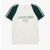 Tricou supradimensionat cu maneci raglan-FEMEI/IMBRACAMINTE/Tricouri si maiouri-IMBRACAMINTE/Tricouri si maiouri