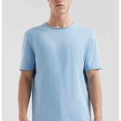 Tricou uni cu decolteu la baza gatului-BARBATI/IMBRACAMINTE/Tricouri si maiouri-IMBRACAMINTE/Tricouri si maiouri