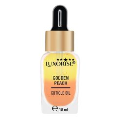 Ulei cuticule bifazic Golden Peach - LUXORISE