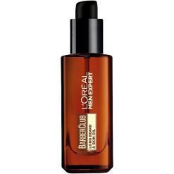 Ulei de ingrijire pentru barba si ten  Men Expert Barber Club - hidrateaza - fortifica si calmeaza - potrivit pentru utilizarea zilnica - 30 ml-FEMEI/INGRIJIRE COSMETICA/Ingrijire par-INGRIJIRE COSMETICA/Ingrijire par