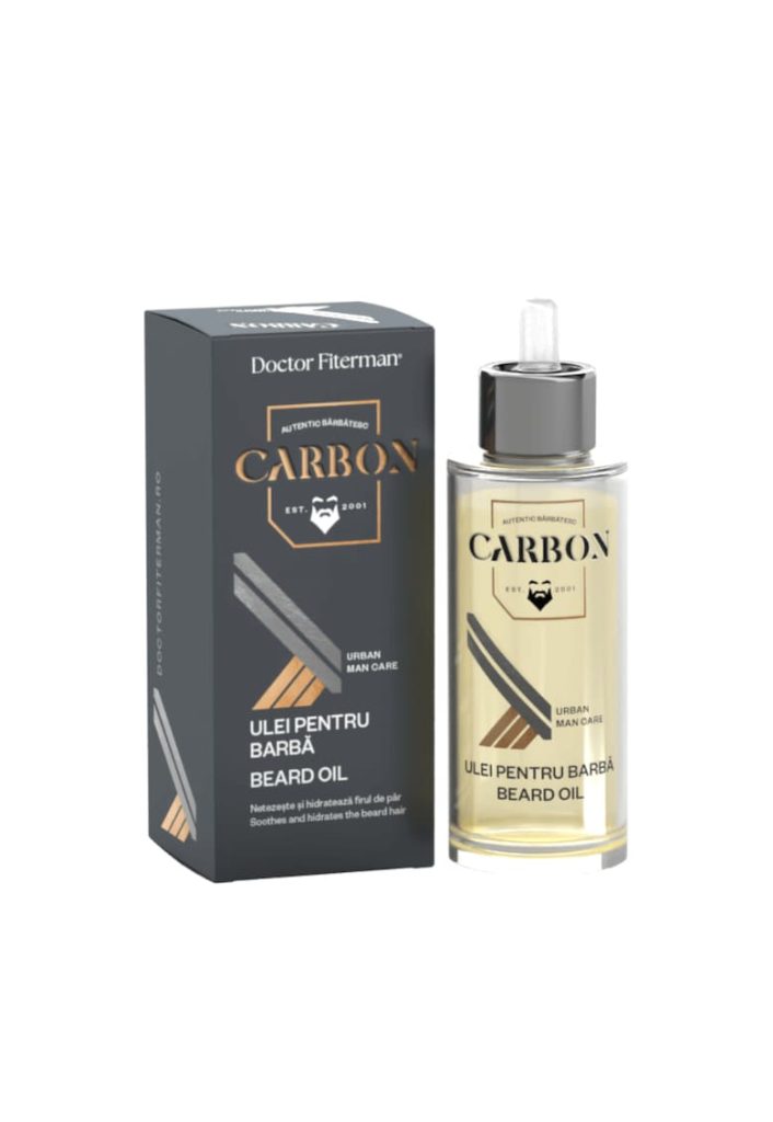 Ulei pentru barba Doctor Fiterman Carbon - 30 ml-FEMEI/INGRIJIRE COSMETICA/Ingrijire par-INGRIJIRE COSMETICA/Ingrijire par