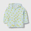 United Colors of Benetton bluza bebe cu glugă