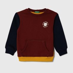 United Colors of Benetton bluza copii cu imprimeu-Îmbrăcăminte