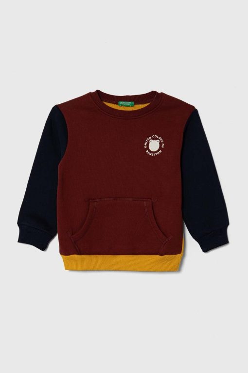 United Colors of Benetton bluza copii cu imprimeu-Îmbrăcăminte