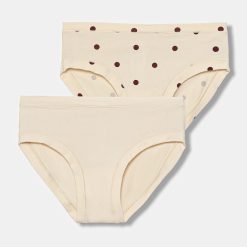 United Colors of Benetton chiloți copii 2-pack culoarea bej