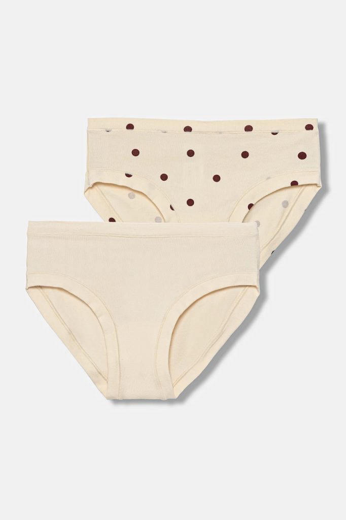 United Colors of Benetton chiloți copii 2-pack culoarea bej