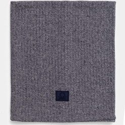 United Colors of Benetton fular impletit culoarea albastru marin