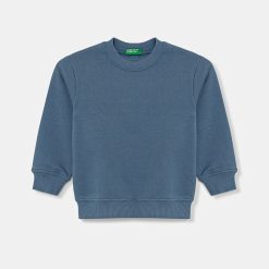 United Colors of Benetton hanorac de bumbac pentru copii cu imprimeu