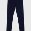 United Colors of Benetton leggins copii culoarea albastru marin