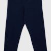 United Colors of Benetton leggins copii culoarea albastru marin