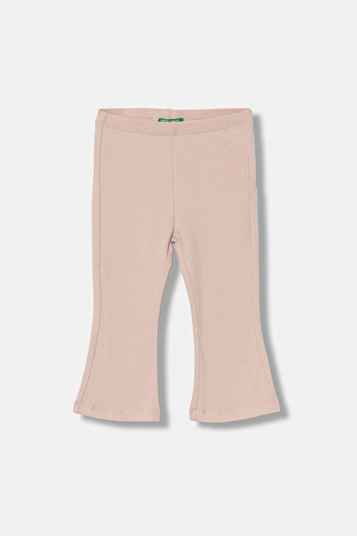 United Colors of Benetton leggins copii culoarea roz