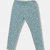 United Colors of Benetton leggins copii culoarea turcoaz