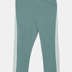 United Colors of Benetton leggins copii culoarea verde