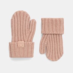 United Colors of Benetton mănuși pentru bebeluși culoarea bej