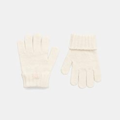 United Colors of Benetton mănuși pentru bebeluși culoarea bej