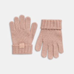 United Colors of Benetton mănuși pentru bebeluși culoarea bej