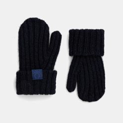 United Colors of Benetton mănuși pentru bebeluși culoarea bleumarin