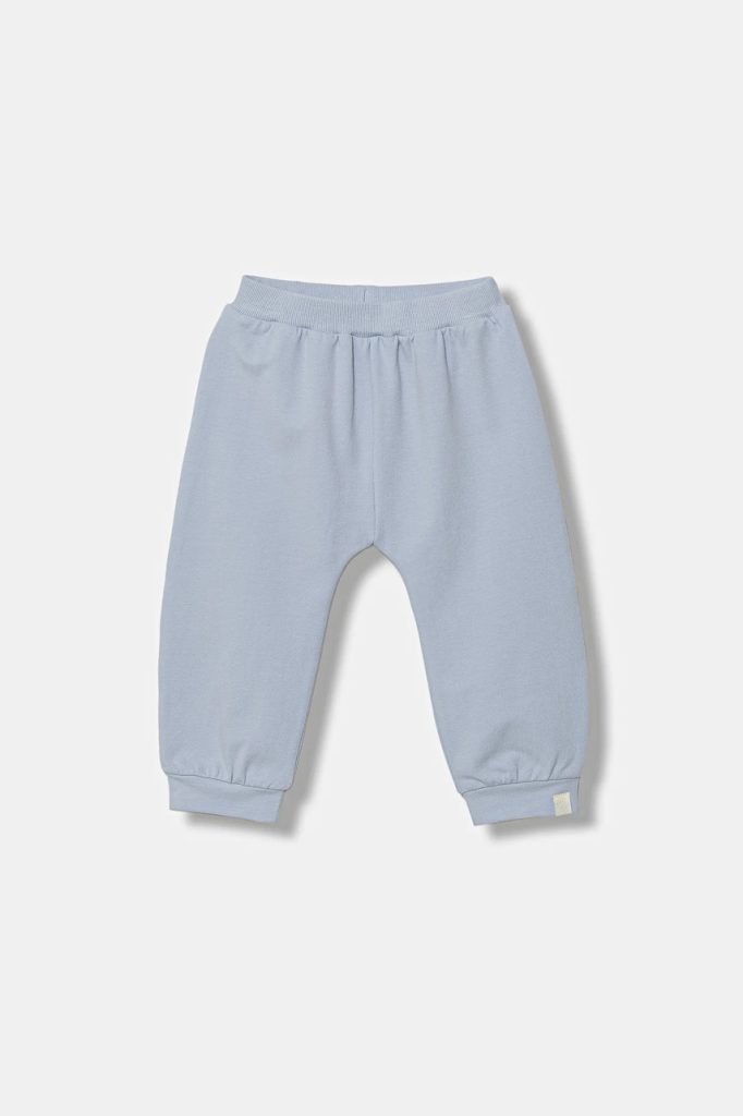 United Colors of Benetton pantaloni de trening pentru bebeluși neted