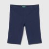 United Colors of Benetton pantaloni scurti copii culoarea albastru marin