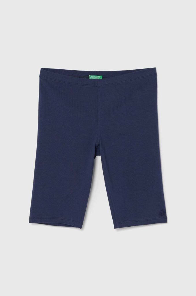 United Colors of Benetton pantaloni scurti copii culoarea albastru marin