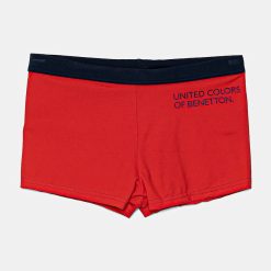 United Colors of Benetton pantaloni scurți culoarea rosu