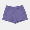 United Colors of Benetton pantaloni scurți din bumbac pentru copii culoarea violet