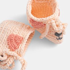 United Colors of Benetton papuci pentru copii culoarea roz