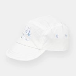 United Colors of Benetton șapcă din bumbac pentru copii culoarea alb