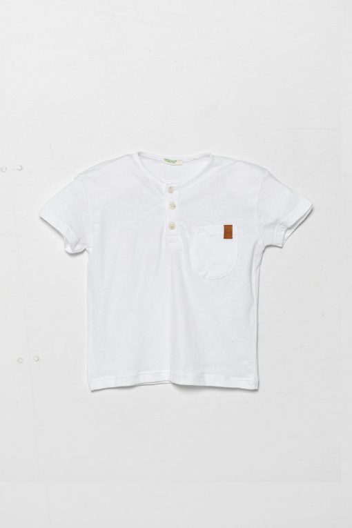 United Colors of Benetton tricou bebe culoarea alb