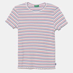 United Colors of Benetton tricou copii culoarea violet