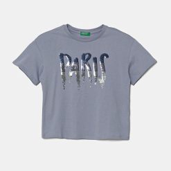 United Colors of Benetton tricou de bumbac pentru copii 3I1XC10NY-Îmbrăcăminte