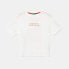 United Colors of Benetton tricou de bumbac pentru copii culoarea alb