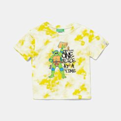 United Colors of Benetton tricou de bumbac pentru copii culoarea verde