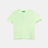 United Colors of Benetton tricou de bumbac pentru copii culoarea verde