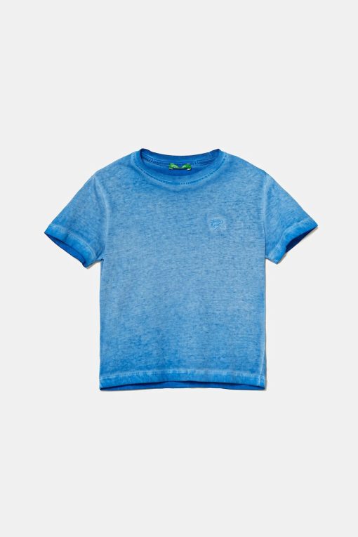United Colors of Benetton tricou de bumbac pentru copii uni