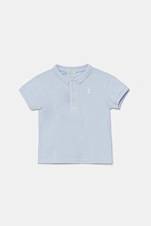 United Colors of Benetton tricou polo pentru copii uni