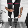 Vesta barbati casual neagra 5222-Veste > Veste barbati sport