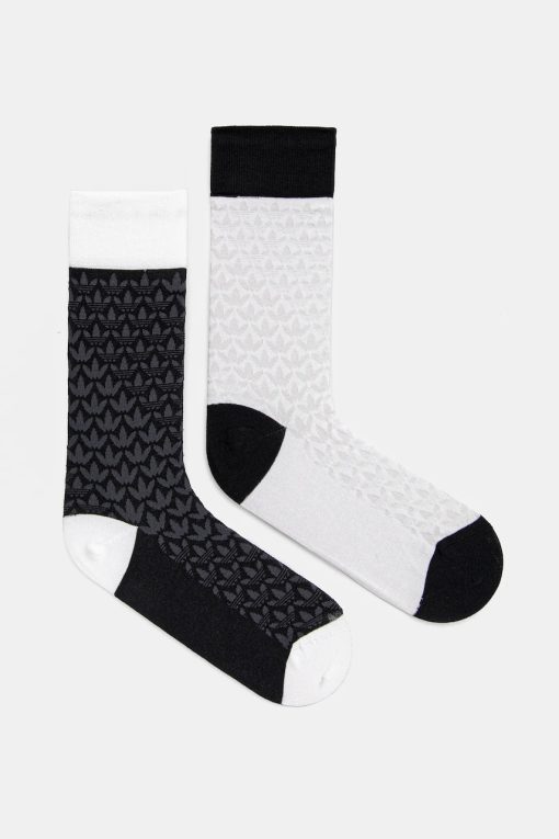 adidas Originals sosete 2-pack culoarea negru