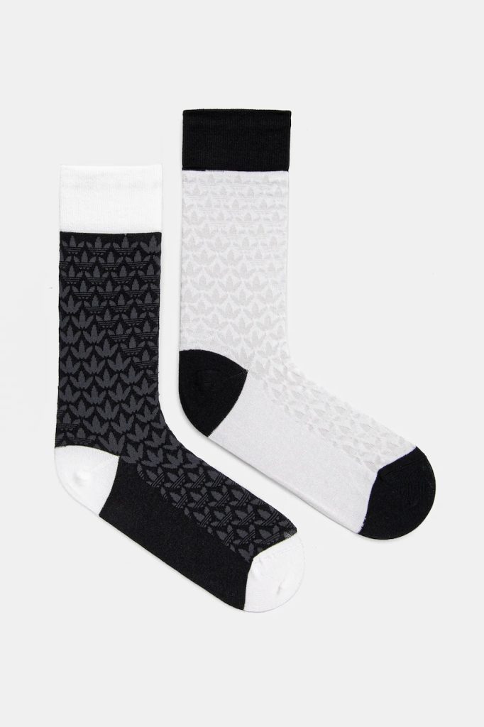 adidas Originals sosete 2-pack culoarea negru