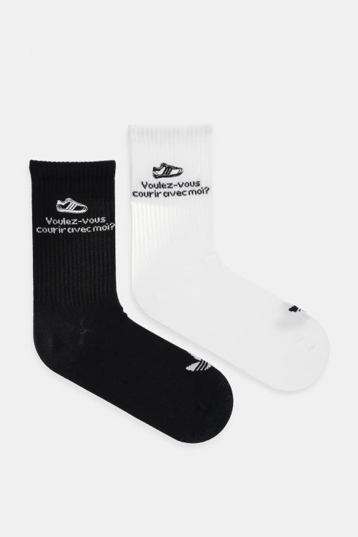 adidas Originals sosete 2-pack culoarea negru