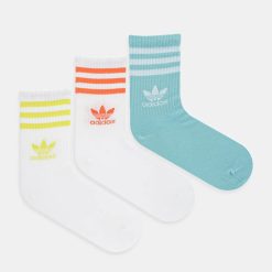 adidas Originals șosete culoarea alb