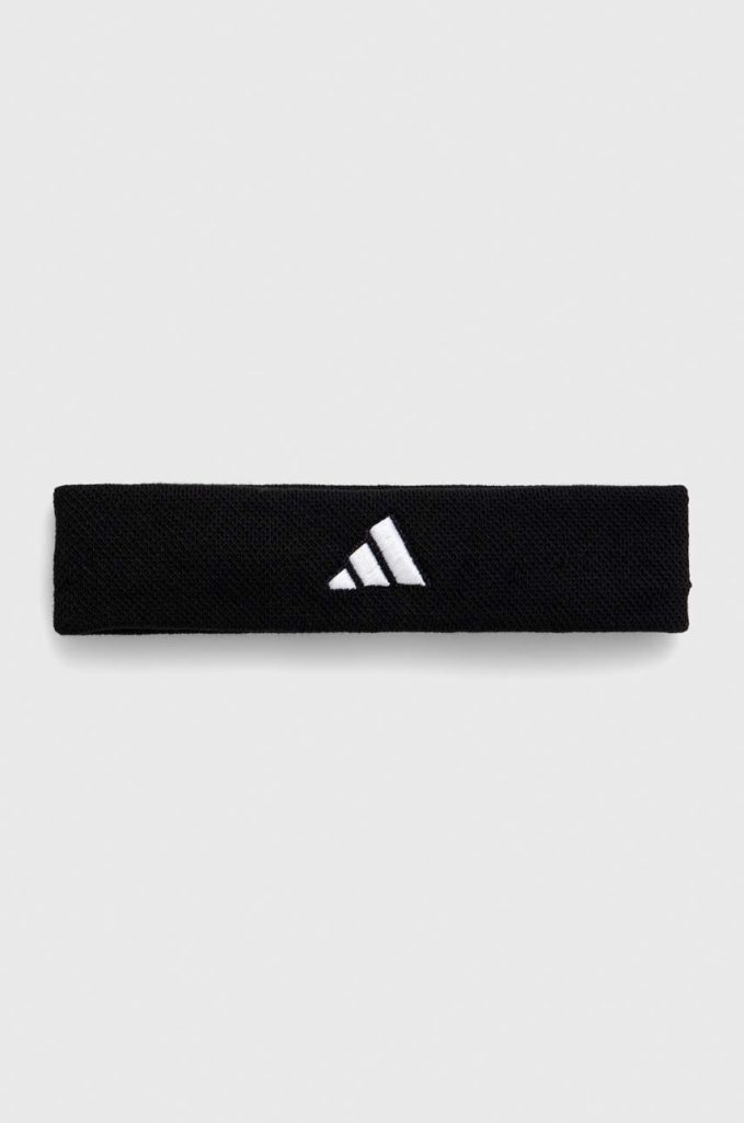 adidas Performance bentiță pentru cap Tennis culoarea negru HT3909-Echipament sport