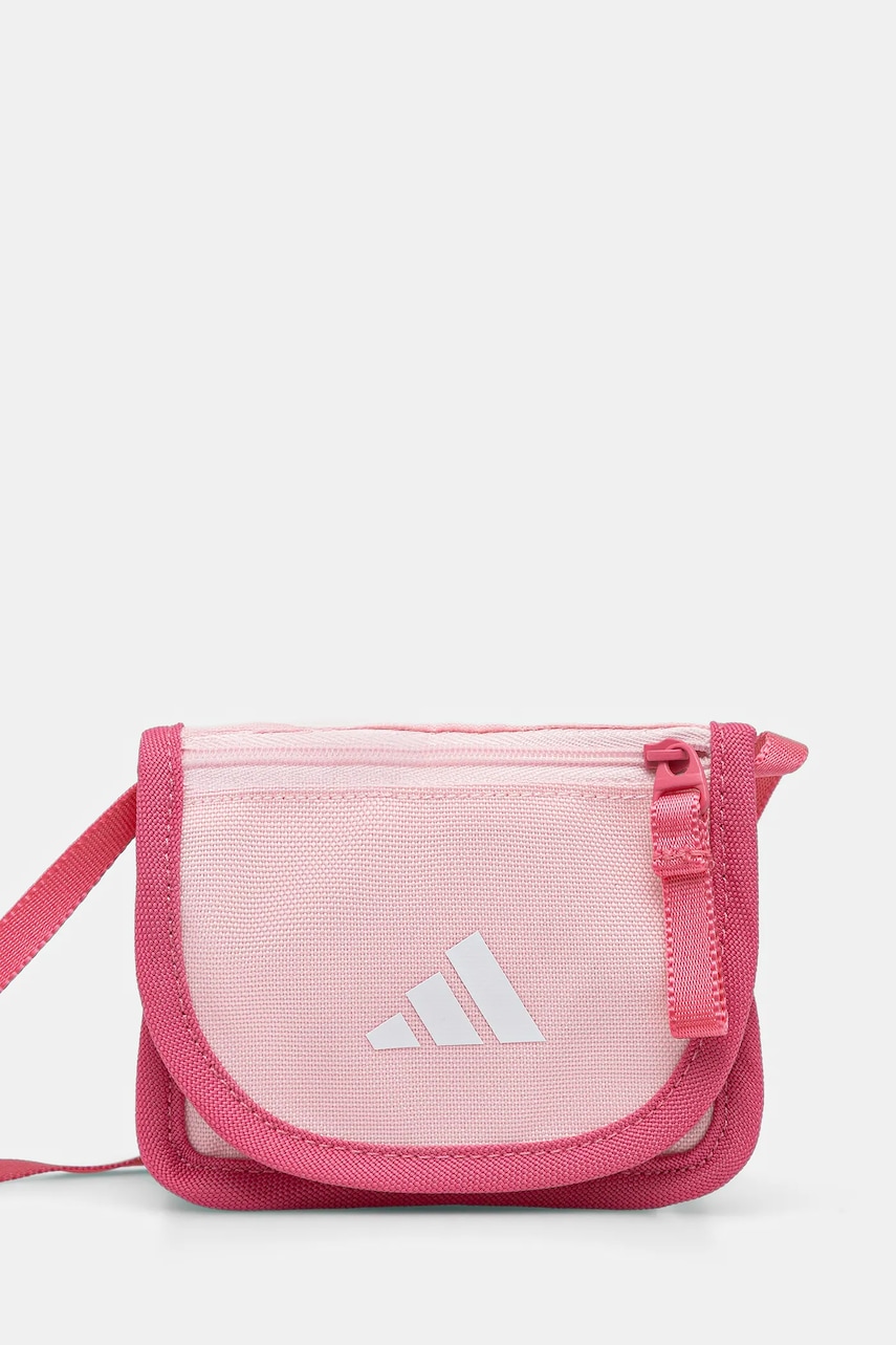 adidas Performance borsetă copii culoarea roz