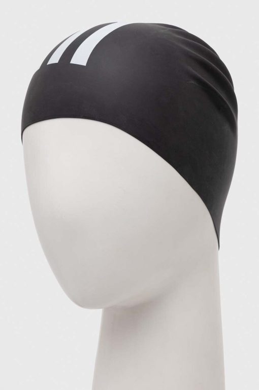 adidas Performance cască de înot 3-Stripes culoarea negru IA8306-Accesorii înot