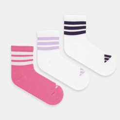 adidas Performance șosete copii 3-pack culoarea alb
